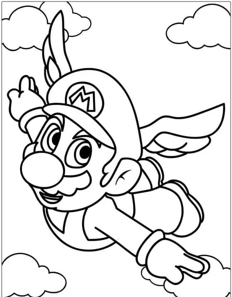 Mario (10) Boyama Sayfası