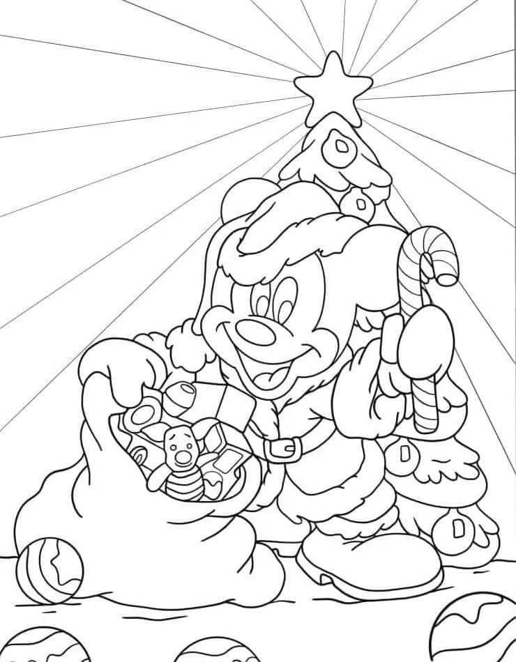 Mickey Mouse (7) Boyama Sayfası