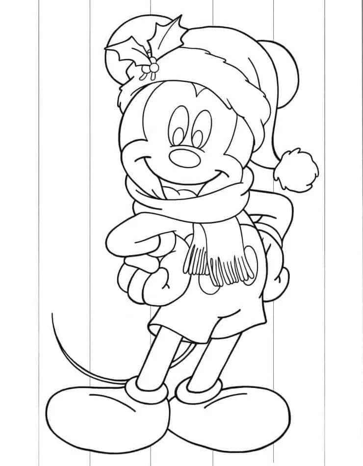 Mickey Mouse (8) Boyama Sayfası