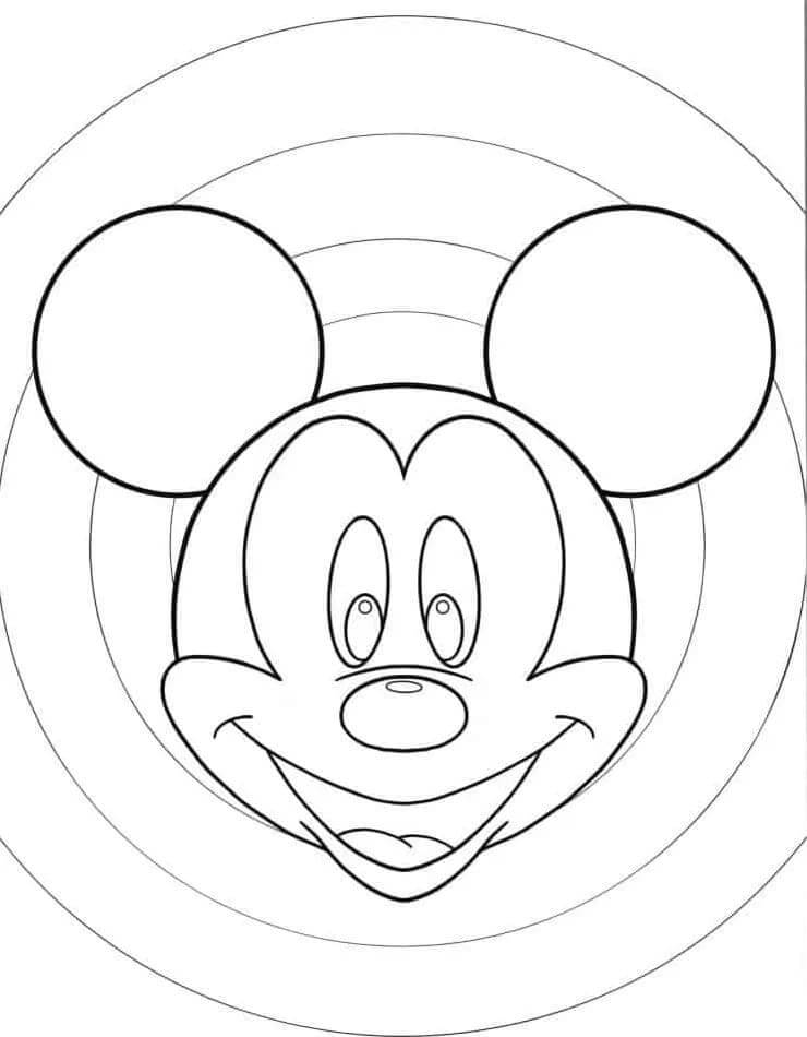 Mickey Mouse (9) Boyama Sayfası