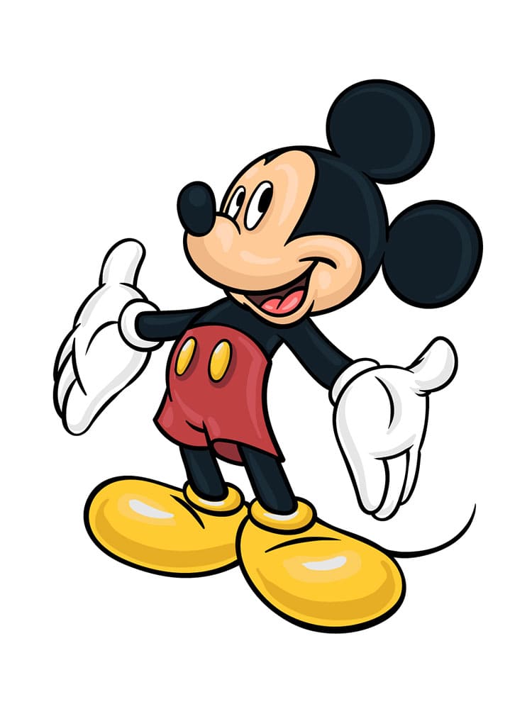 Mickey Mouse Nasıl Çizilir