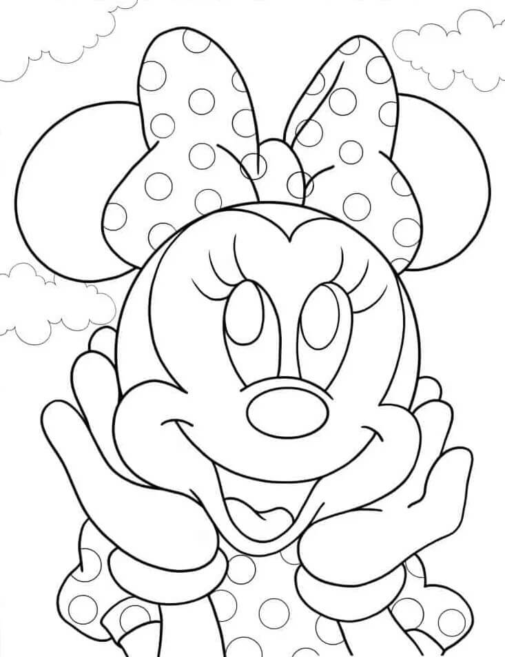 Minnie Mouse (Mini Fare) Boyama Sayfaları