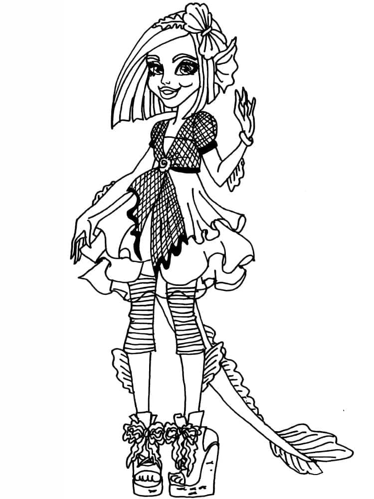 Monster High (13) Boyama Sayfası
