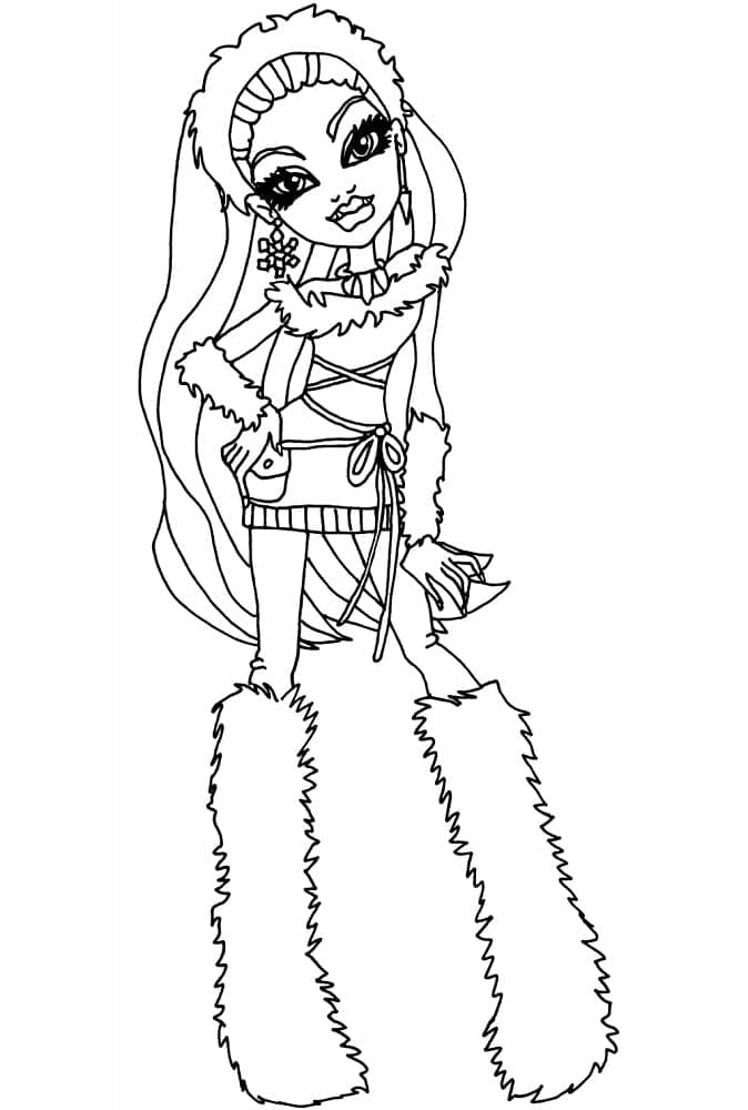 Monster High (8) Boyama Sayfası