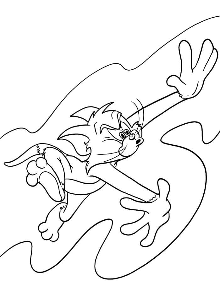 Muhteşem Tom ve Jerry Boyama Sayfası