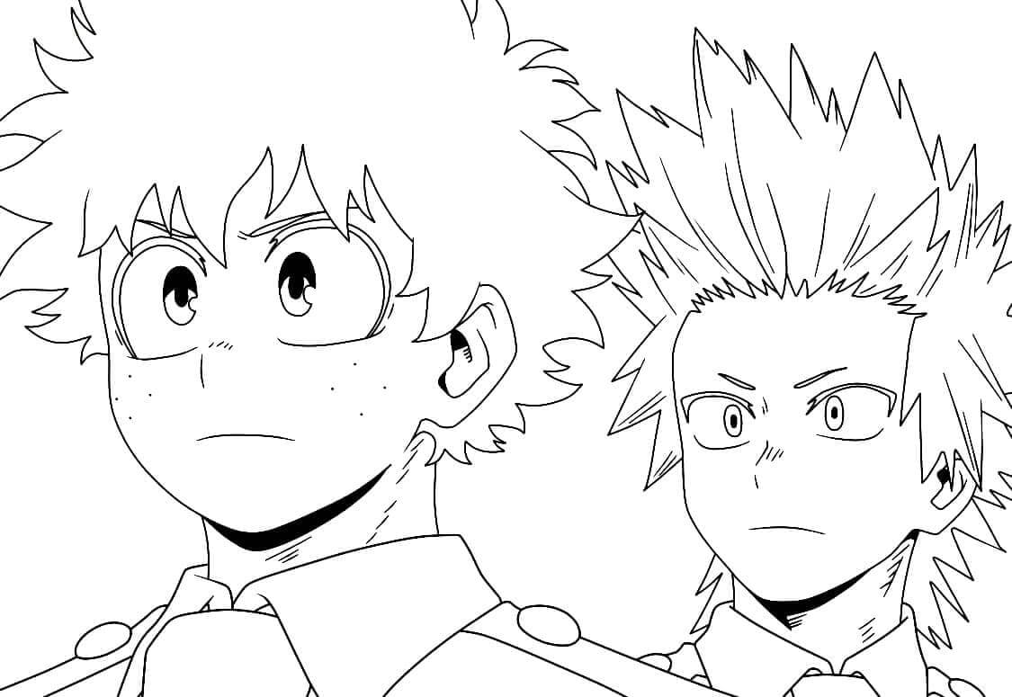 My Hero Academia Boyama Sayfası