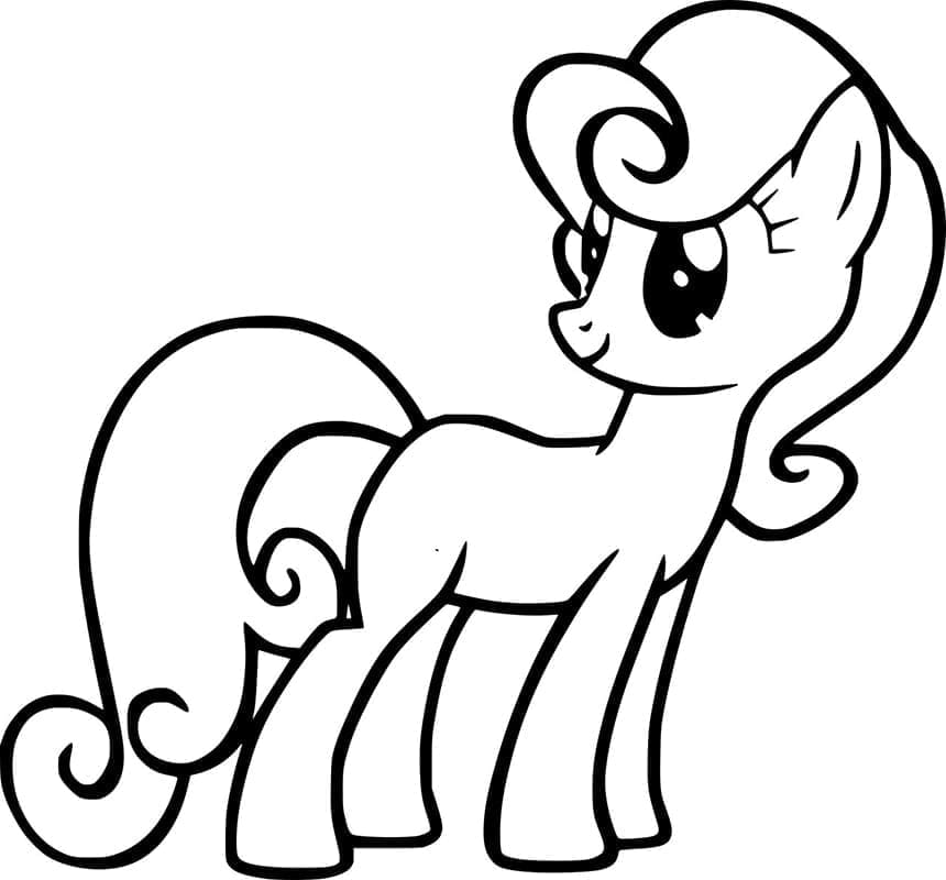 My Little Pony (2) Boyama Sayfası