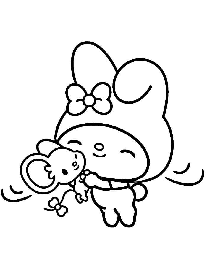 My Melody (1) Boyama Sayfası
