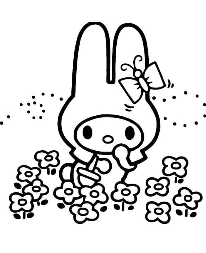 My Melody (2) Boyama Sayfası