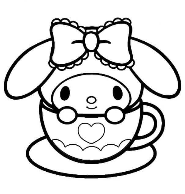 My Melody (6) Boyama Sayfası