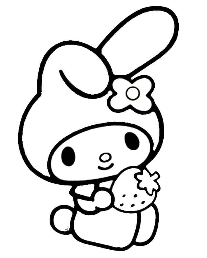 My Melody (8) Boyama Sayfası