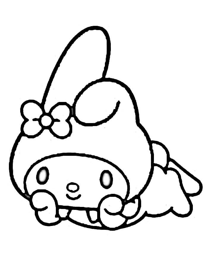 My Melody (9) Boyama Sayfası