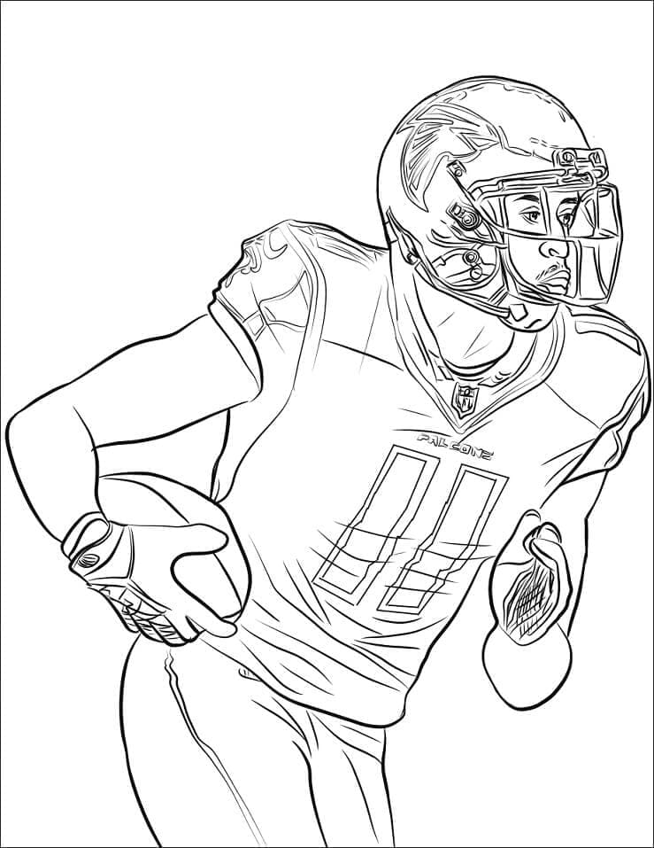 NFL Yazdır Boyama Sayfası