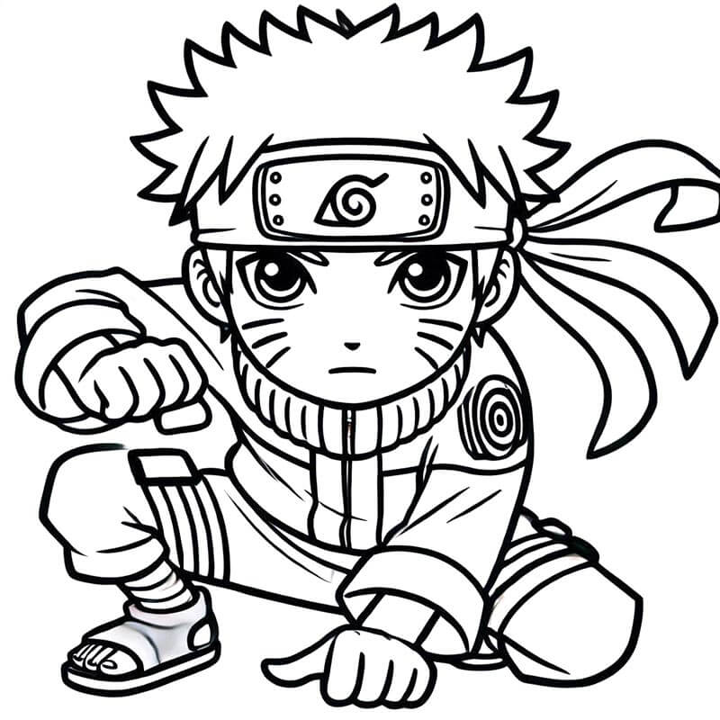Naruto (15) Boyama Sayfası