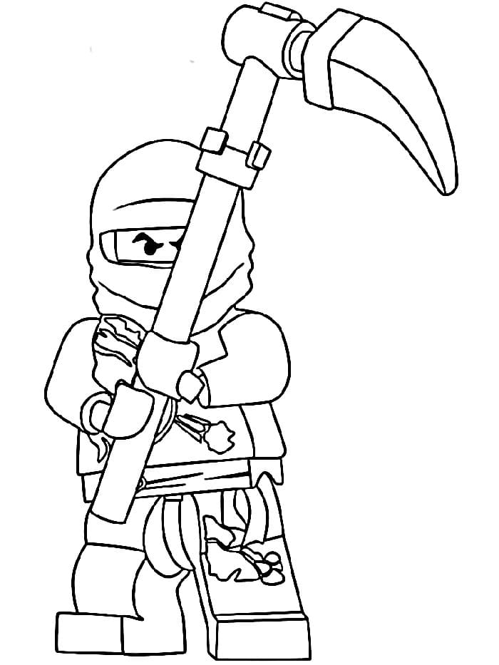Ninjago Lego Seti Boyama Sayfası