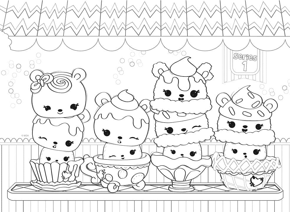 Num Noms Çıktı Al Boyama Sayfası