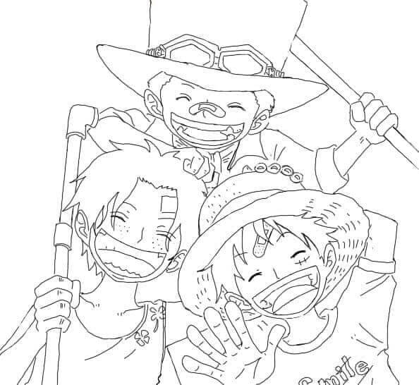 One Piece (23) Boyama Sayfası