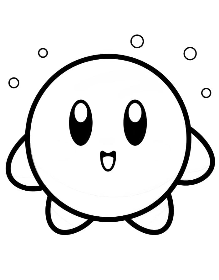 Oyun Kirby Boyama Sayfası