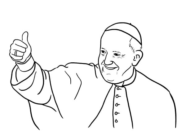 Papa Francis (6) Boyama Sayfası