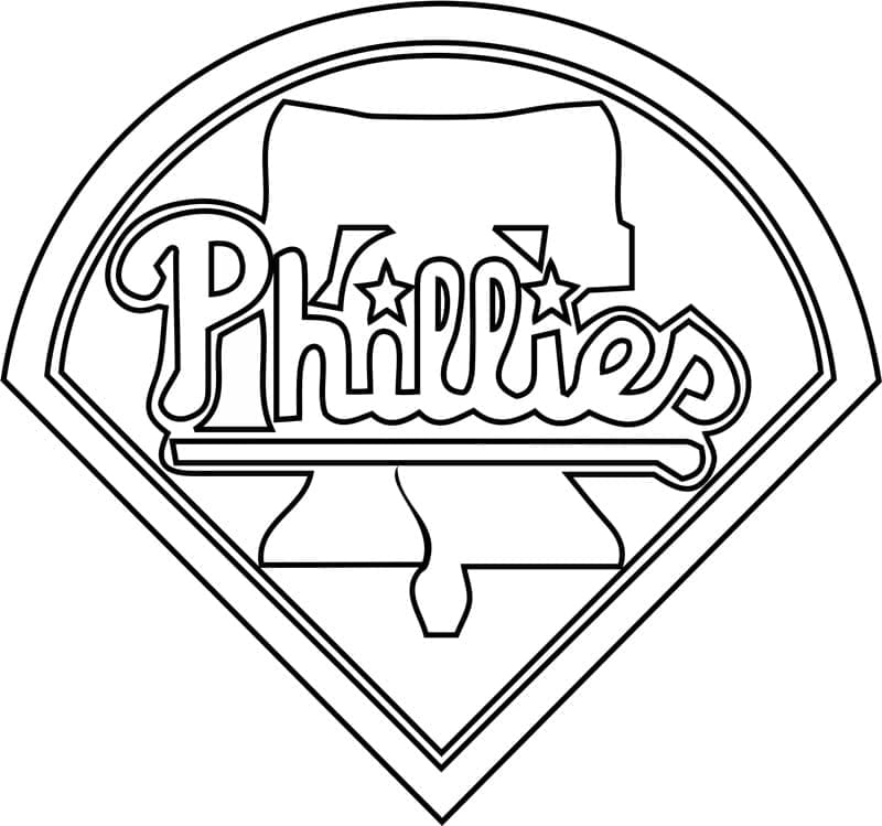 Philadelphia Phillies Logo Boyama Sayfası