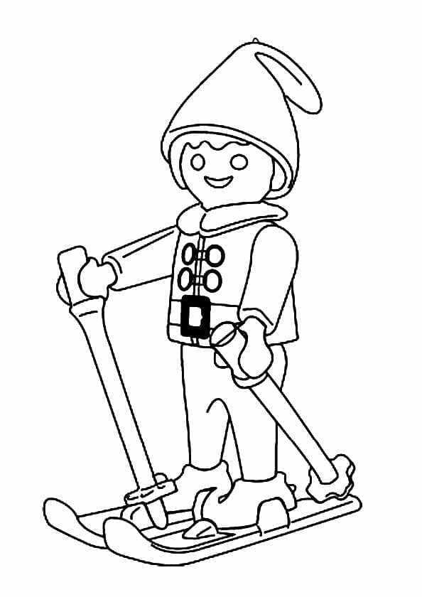 Playmobil Resim Boyama Sayfası