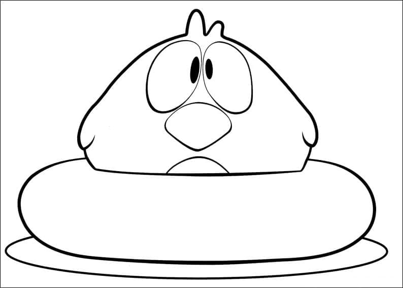 Pocoyo (4) Boyama Sayfası