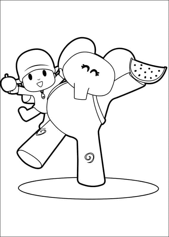 Pocoyo Boyama Sayfaları