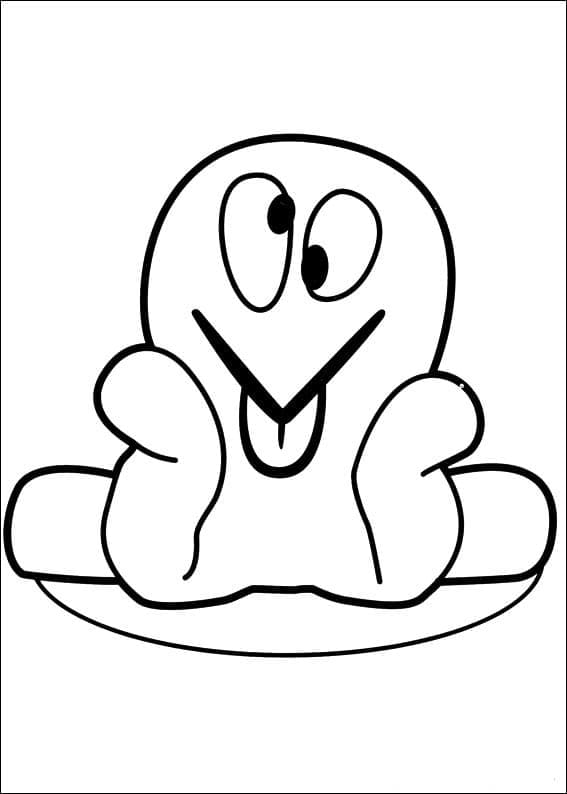 Pocoyo Yazdırılabilir Ücretsiz Boyama Sayfası
