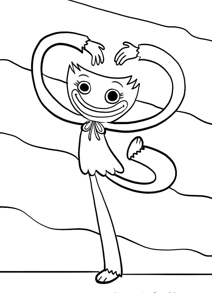 Poppy Playtime Oyun Boyama Sayfası