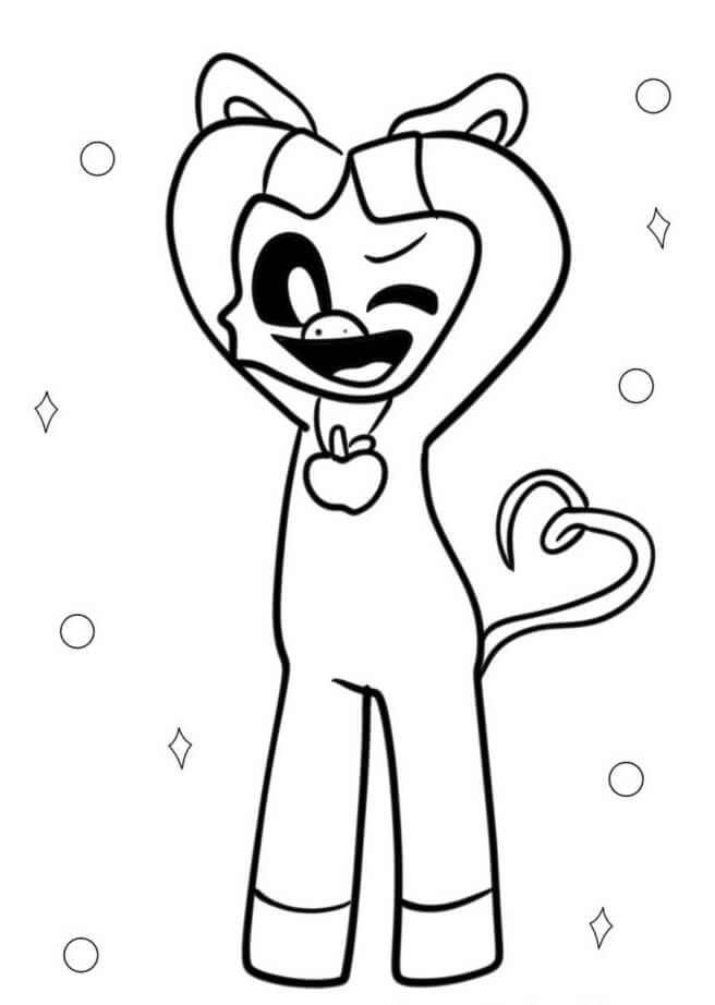 Poppy Playtime Smiling Critters Boyama Sayfası