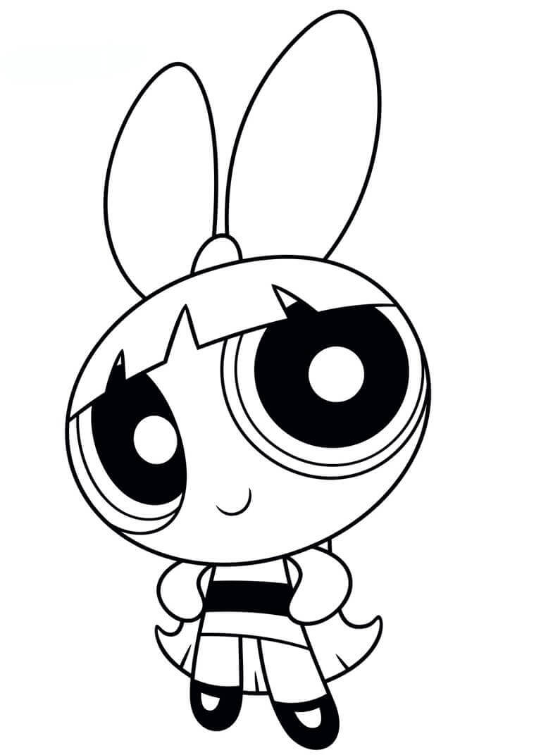 Powerpuff Girls (3) Boyama Sayfası