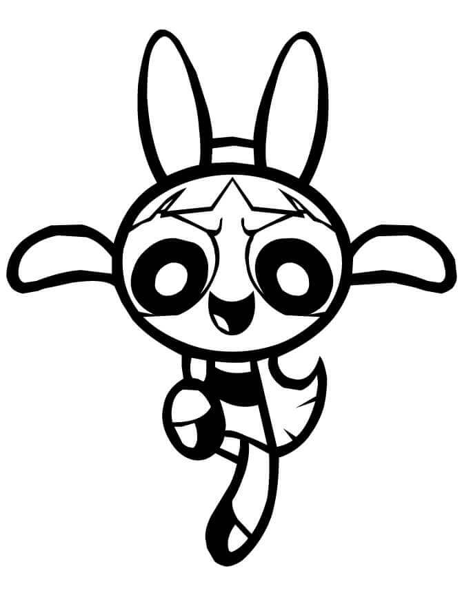 Powerpuff Girls (4) Boyama Sayfası