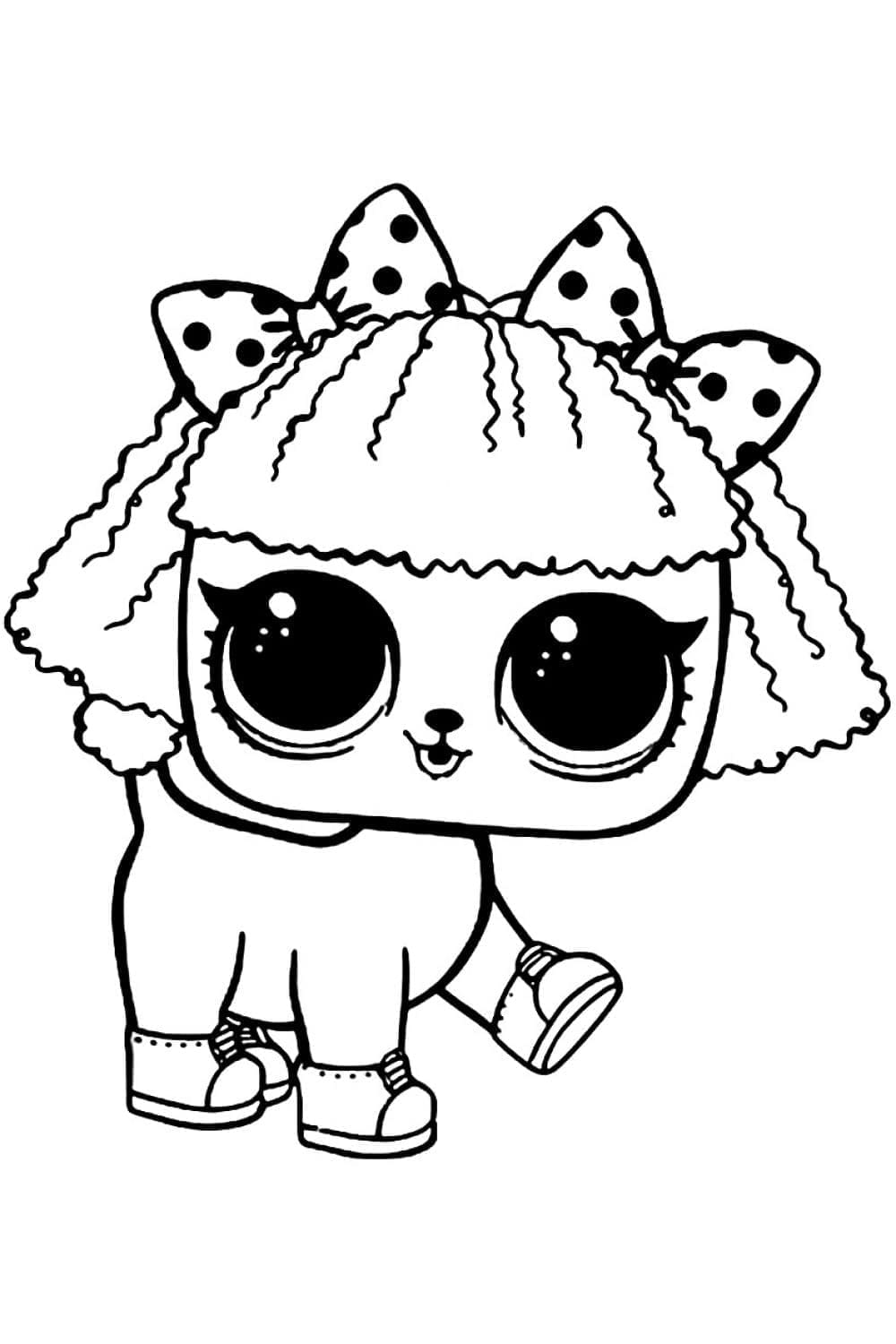 Pupsik LOL Pets Boyama Sayfası
