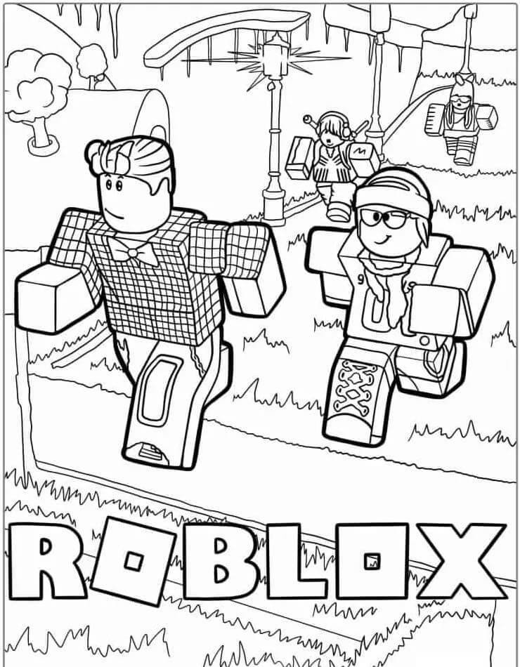 Roblox Boyama Sayfaları
