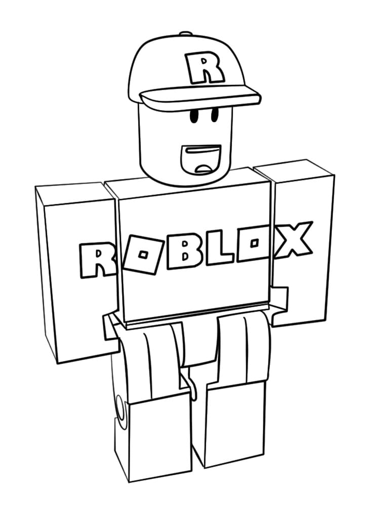 Roblox (13) Boyama Sayfası