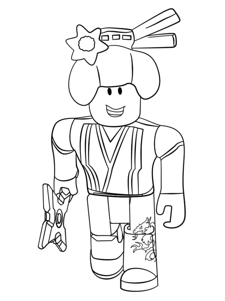 Roblox (15) Boyama Sayfası