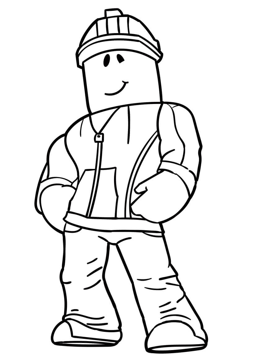 Roblox Oyunu Boyama Sayfası