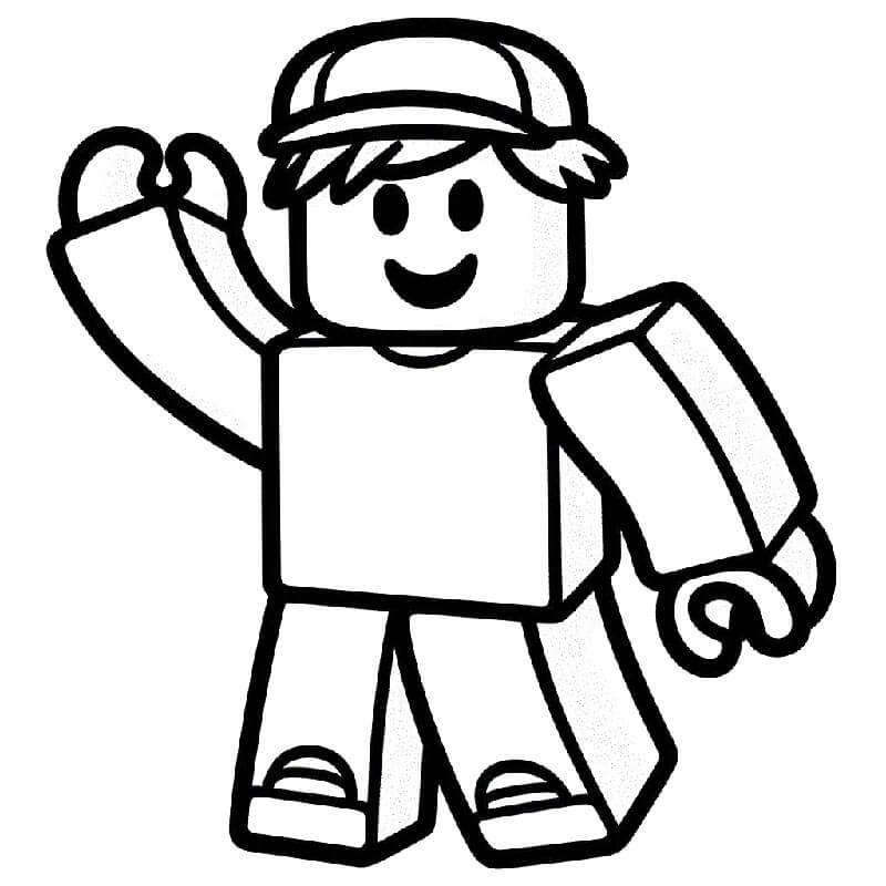 Roblox Ücretsiz Görsel Boyama Sayfası