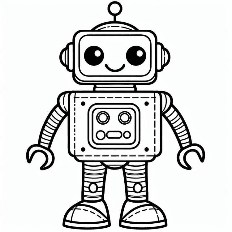 Robot Boyama Sayfaları