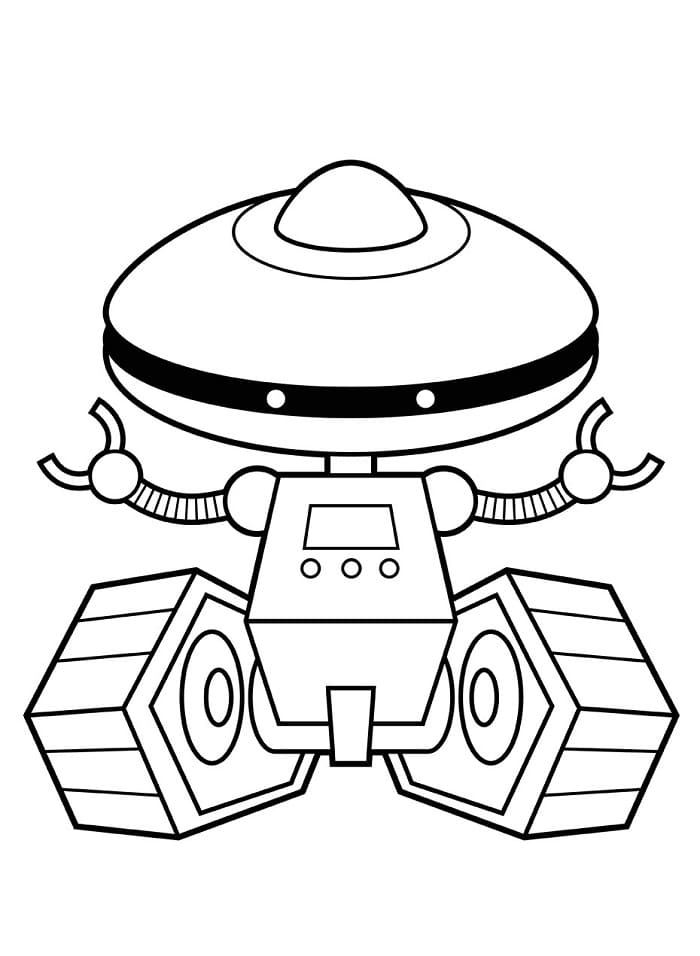 Robot Yazdırmak İçin Boyama Sayfası