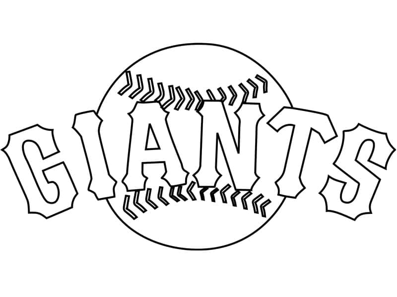 San Francisco Giants Logo Boyama Sayfası