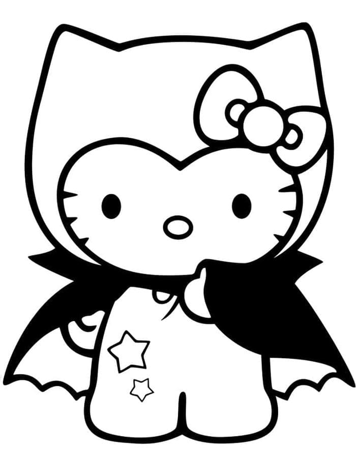 Sanrio Hello Kitty Boyama Sayfası