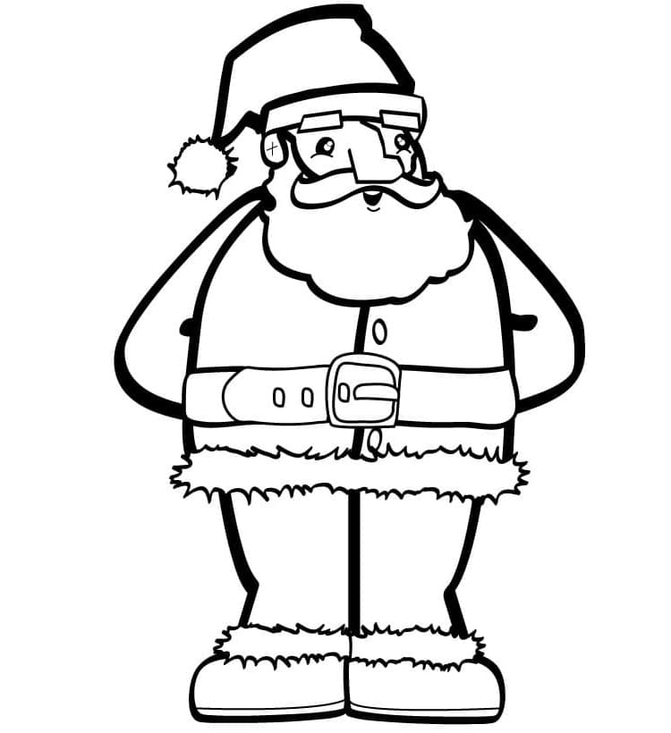 Santa Claus Boyama Sayfası