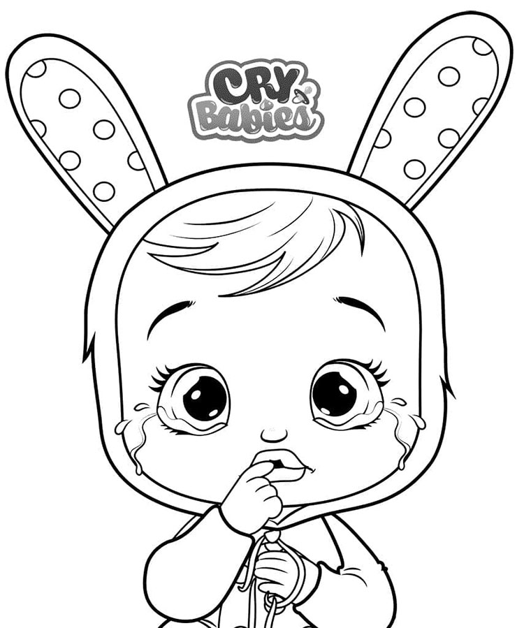 Cry Babies Boyama Sayfaları