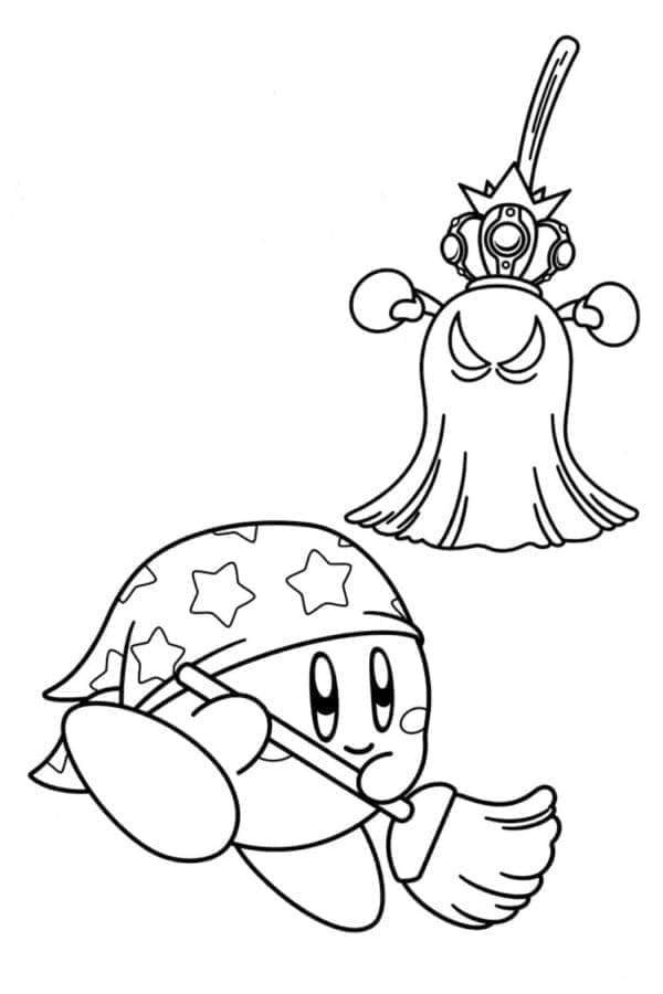 Sevimli Kirby Boyama Sayfası