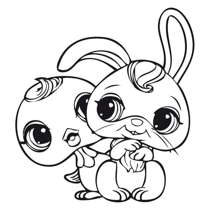 Littlest Pet Shop Boyama Sayfaları