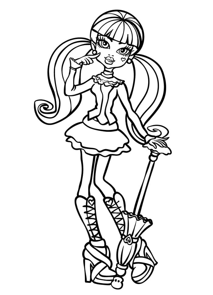 Monster High Boyama Sayfaları