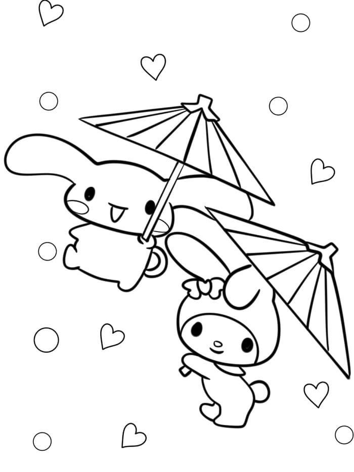 Sevimli My Melody Boyama Sayfası