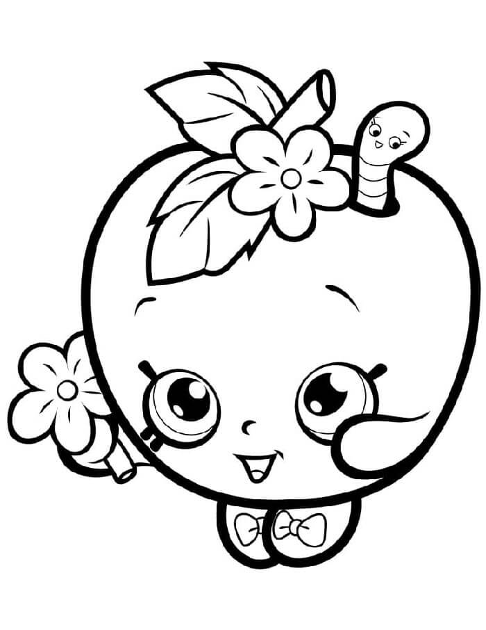 Shopkins (1) Boyama Sayfası