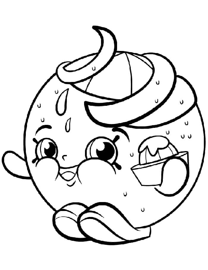 Shopkins (17) Boyama Sayfası